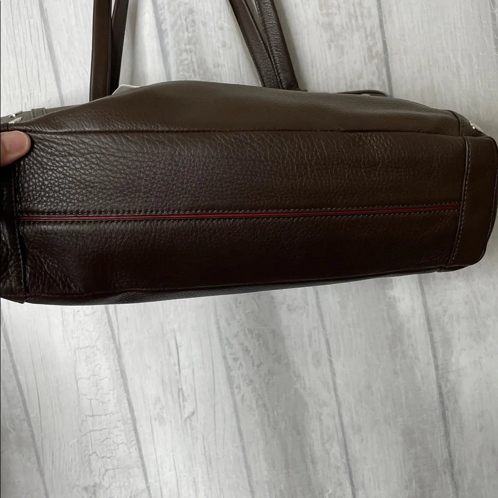 Hammitt Andersen Brown Leather Tote Bag NWT. - Picture 7 of 13